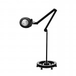 Elegante 6025 60 LED SMD 5D schwarze Lupenlampe mit Stativ