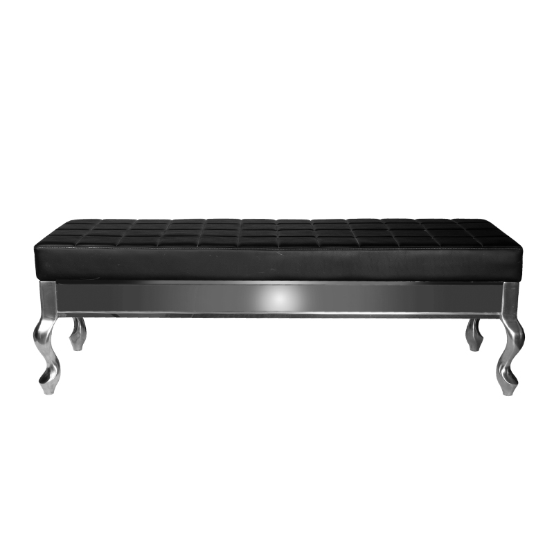 Gabbiano Sofa für Wartezimmer F011 schwarz